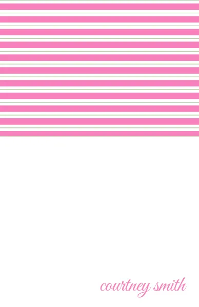 Preppy Script Stationery