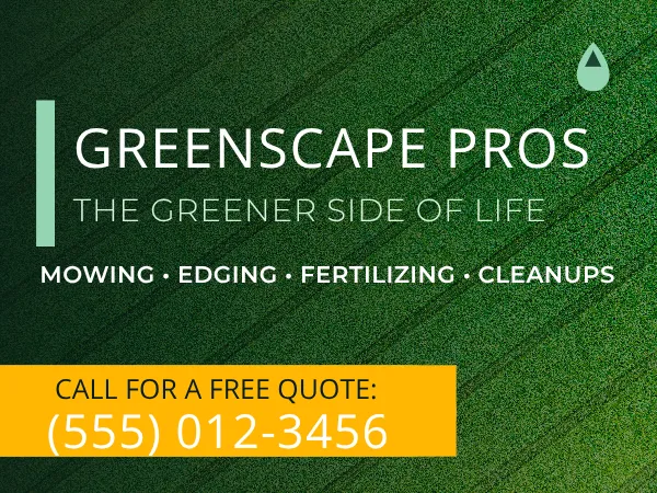 Professional Lawn Care Yard Signs