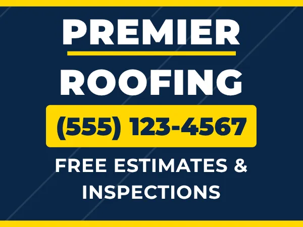 Roofing Company Signage Set