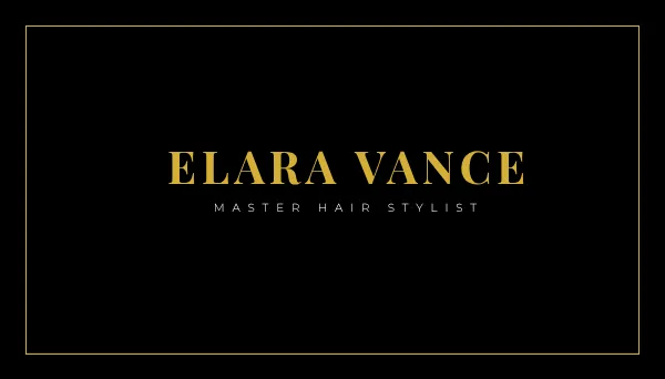 Hair Stylist Business Card Collection