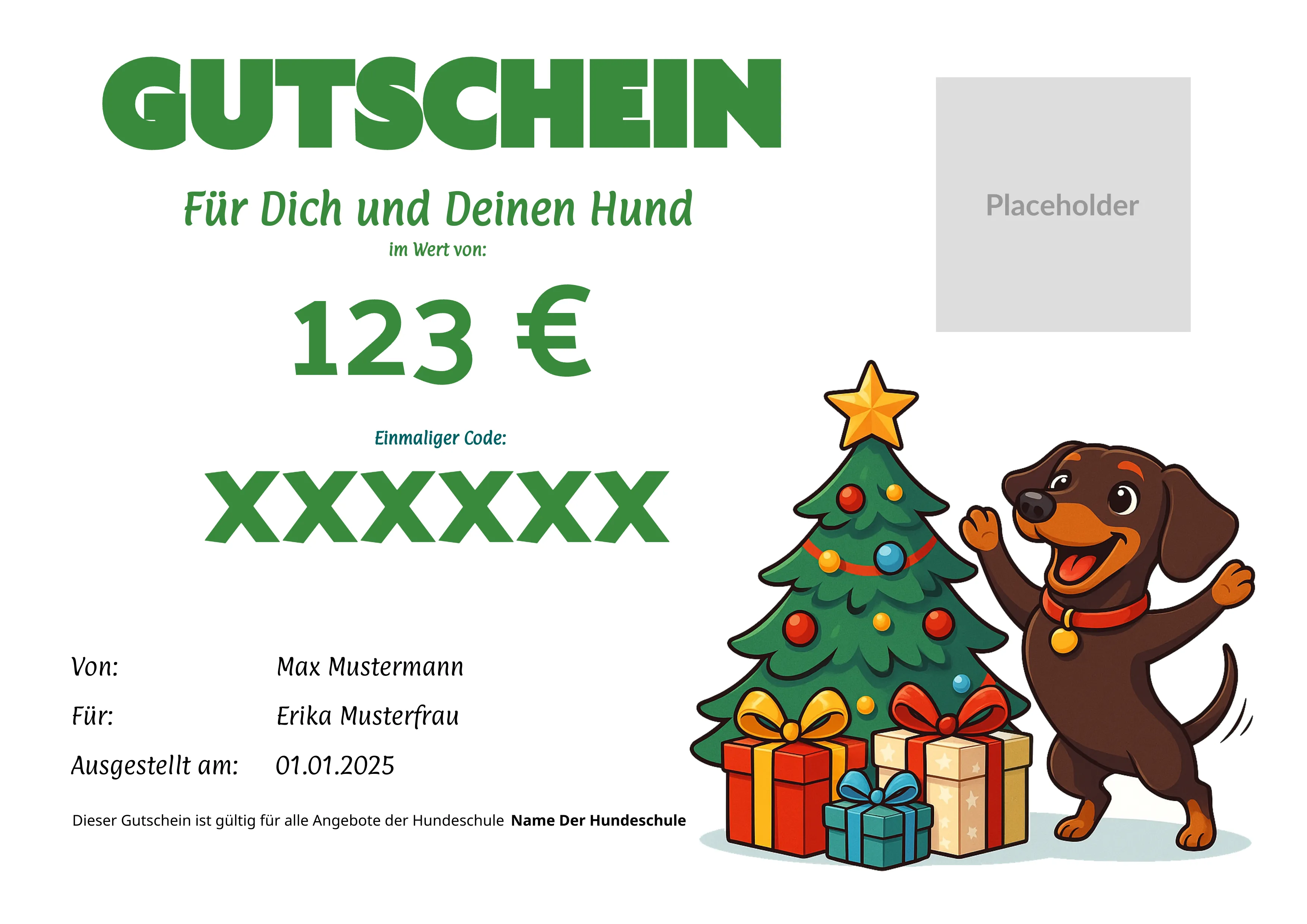 3. Comic Weihnachtsdesign