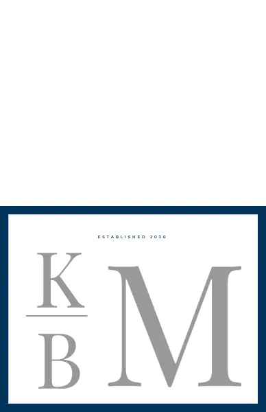 Corporate Monogram Card