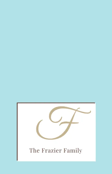 Elegant Monogram Stationery