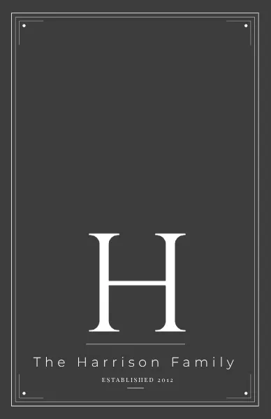 Folded Thank You Card (5.5" × 4.25")