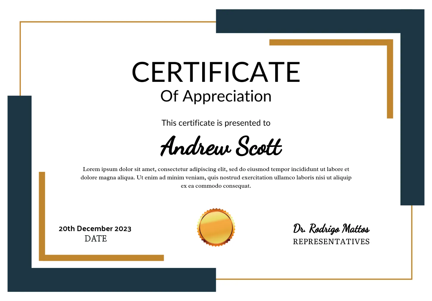 Customize 8 Certificate Templates