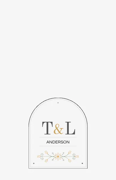 Logotipo Casamento Minimalista Elegante Off White