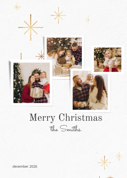 Simplistic Minimal Christmas Card