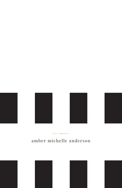Elegant Boutique Stationery Card