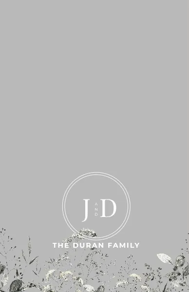 Copy of Copy of Elegant Monogram Card