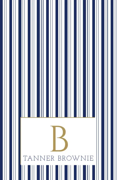 Elegant Monogram Card