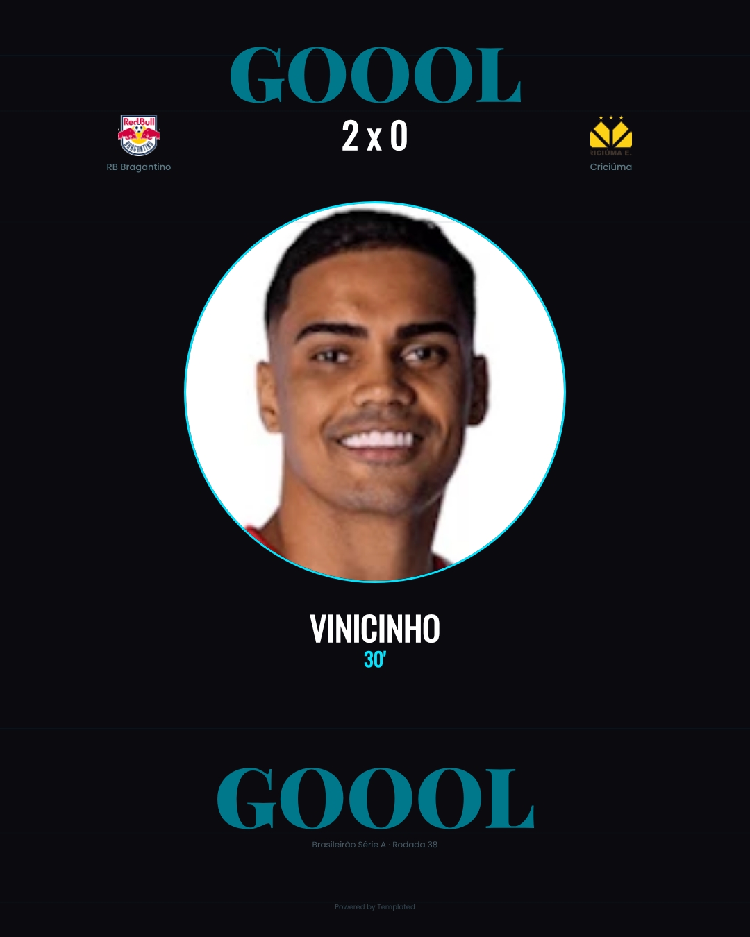 Vinicinho - RB Bragantino 2 x 0 Criciúma