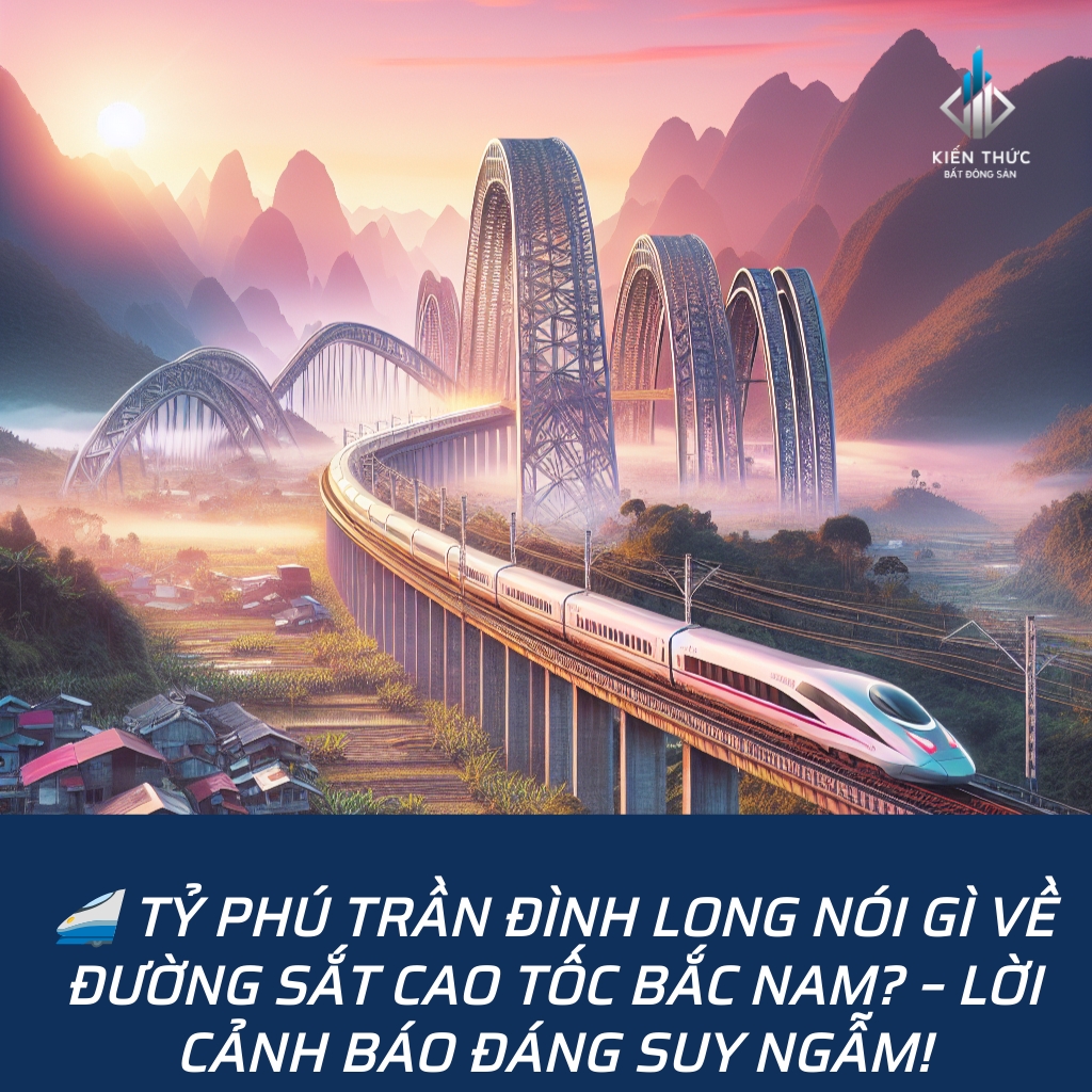 Toàn cảnh đường sắt cao tốc Bắc Nam - dự án trọng điểm quốc gia