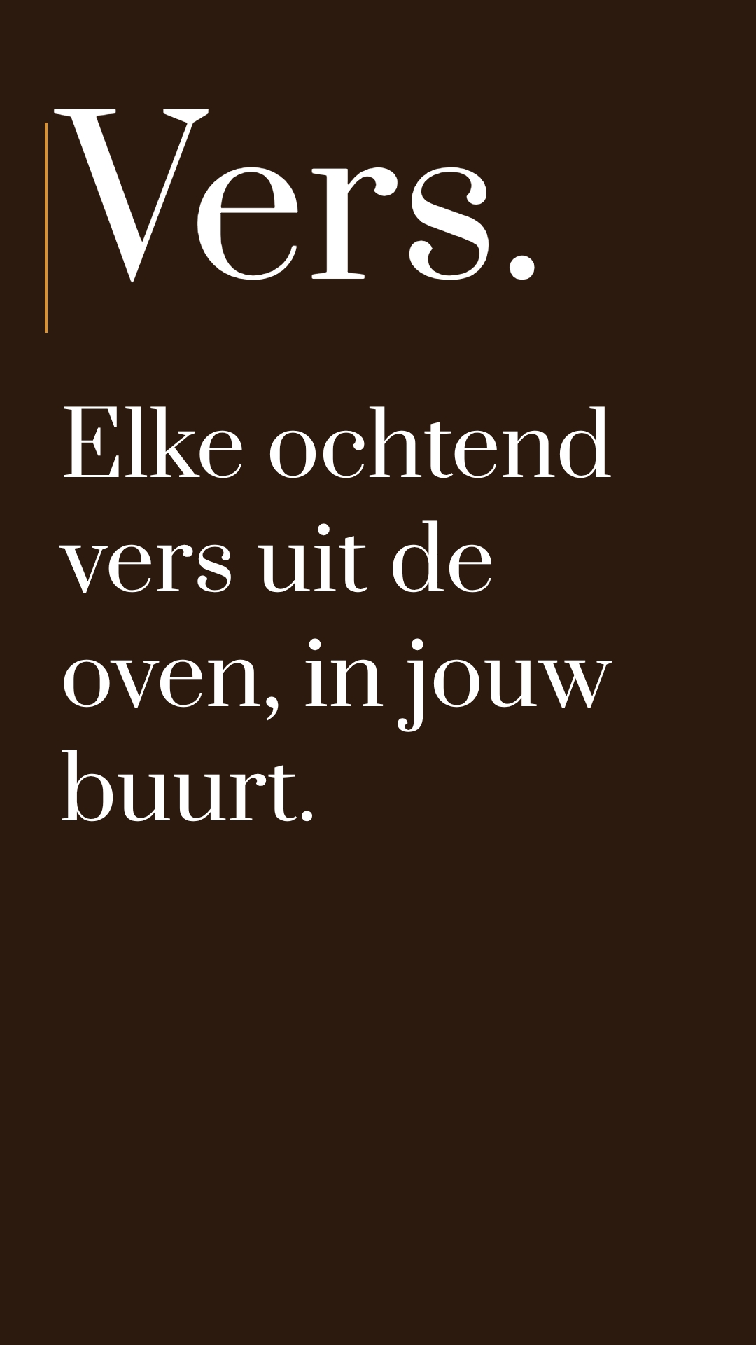 Voorbeeldpost van Lumaro voor een bakkerij