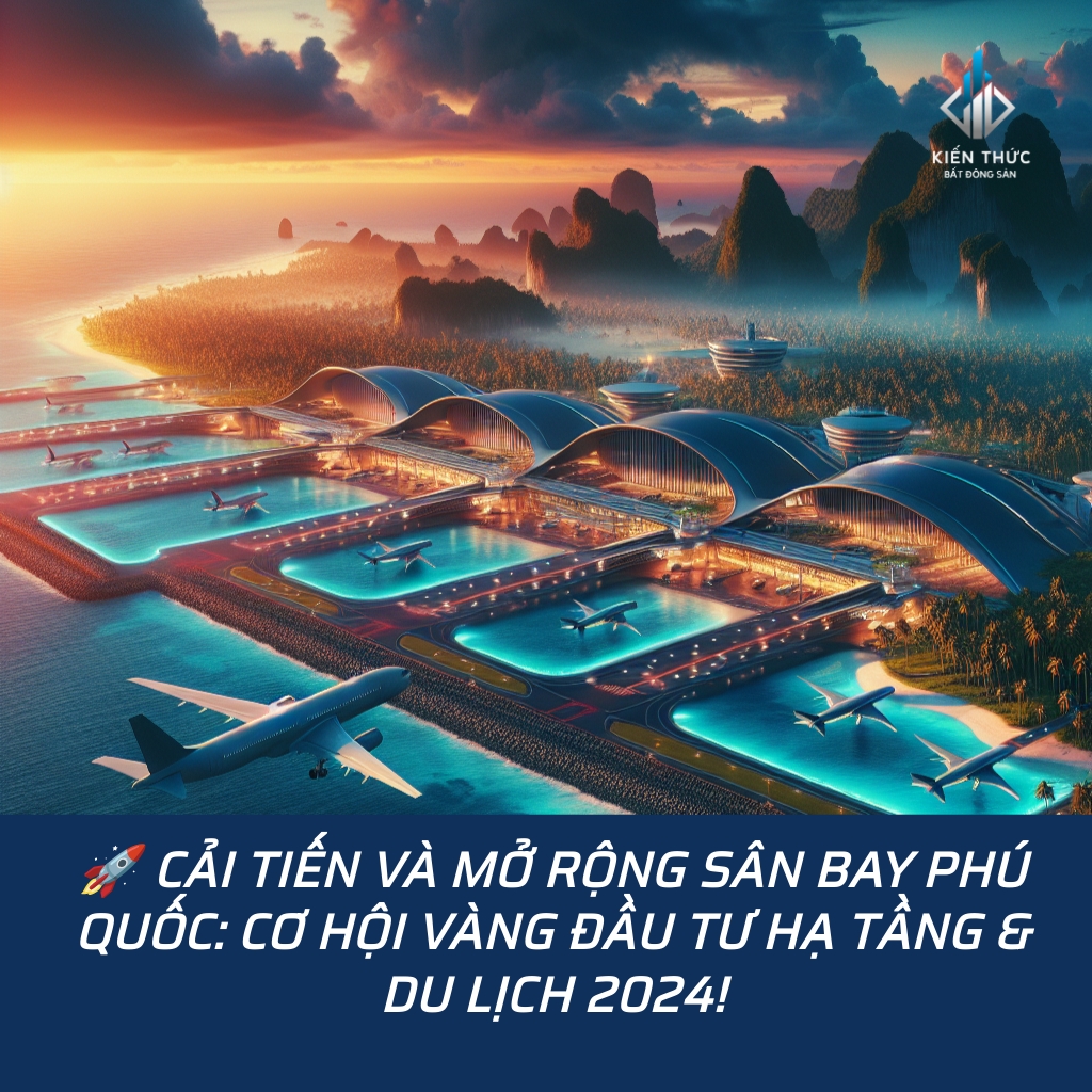 Toàn cảnh sân bay Phú Quốc nhìn từ trên cao