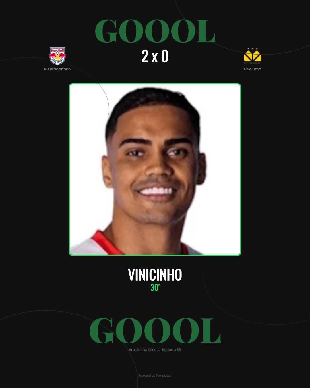 Vinicinho - RB Bragantino 2 x 0 Criciúma