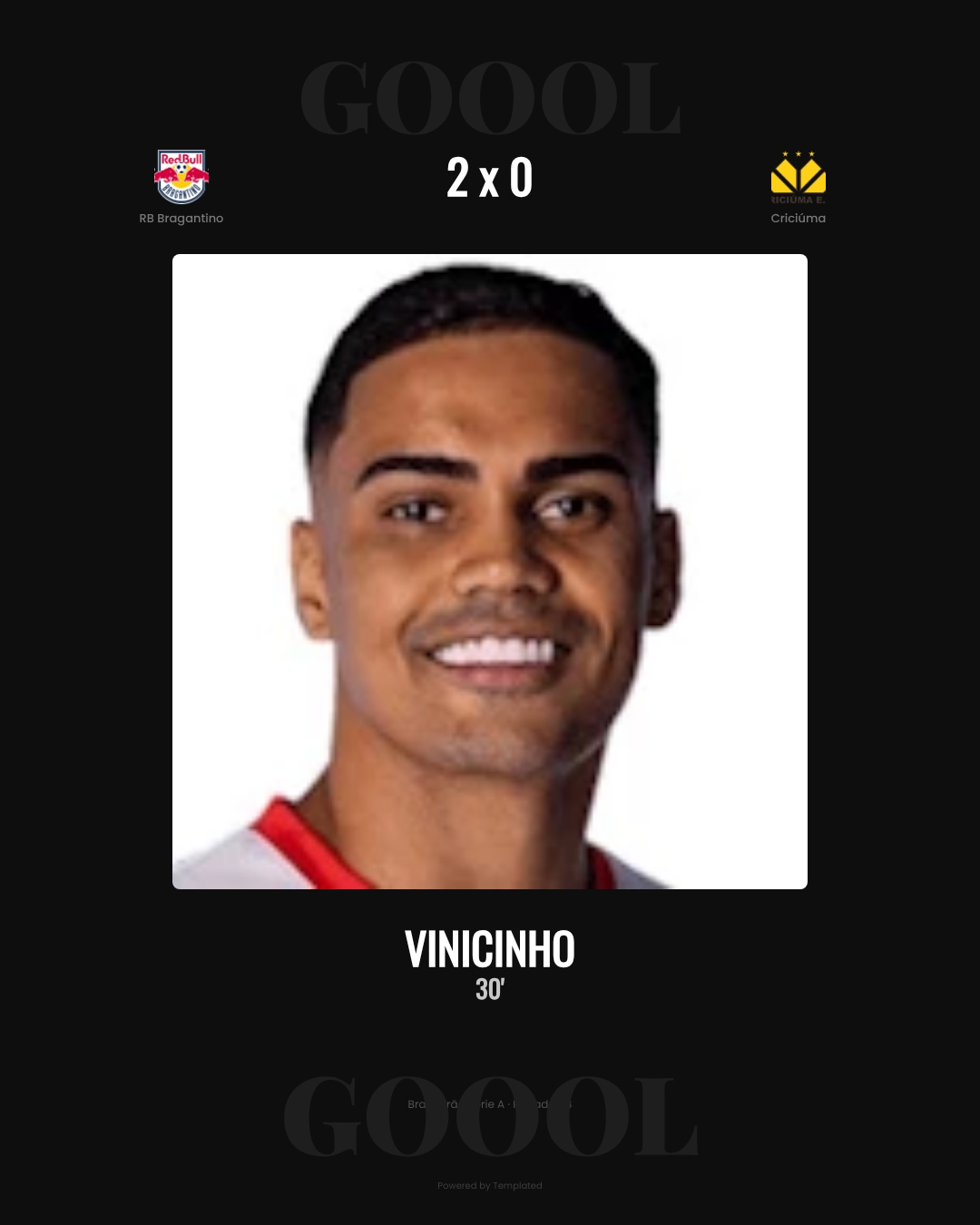 Vinicinho - RB Bragantino 2 x 0 Criciúma