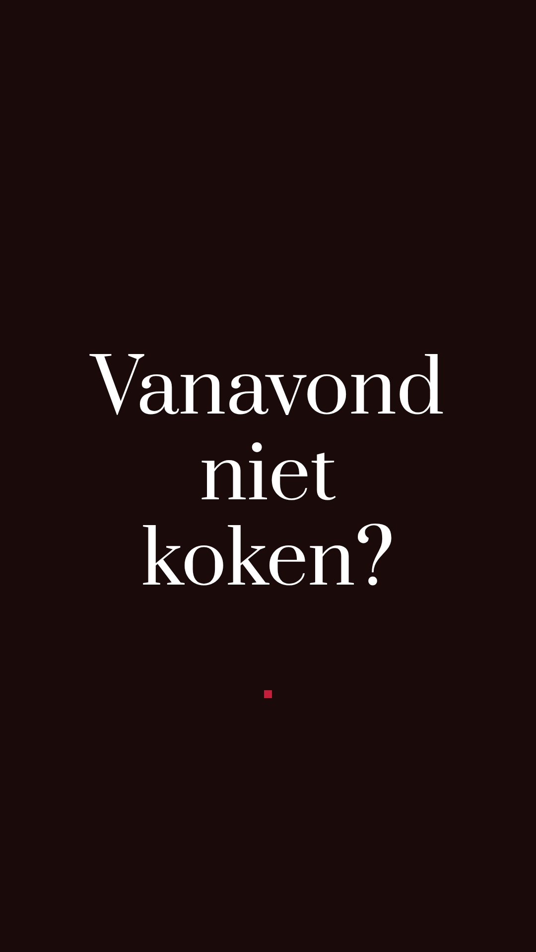 Voorbeeldpost van Lumaro voor een restaurant
