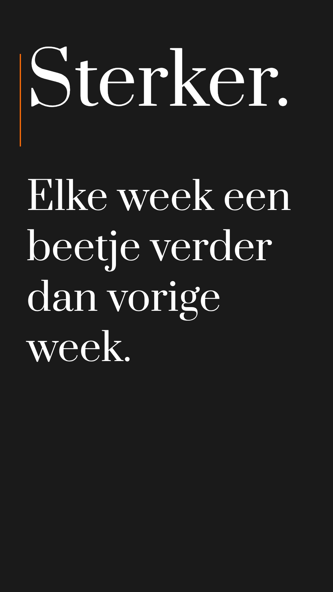 Voorbeeldpost van Lumaro voor een personal trainer