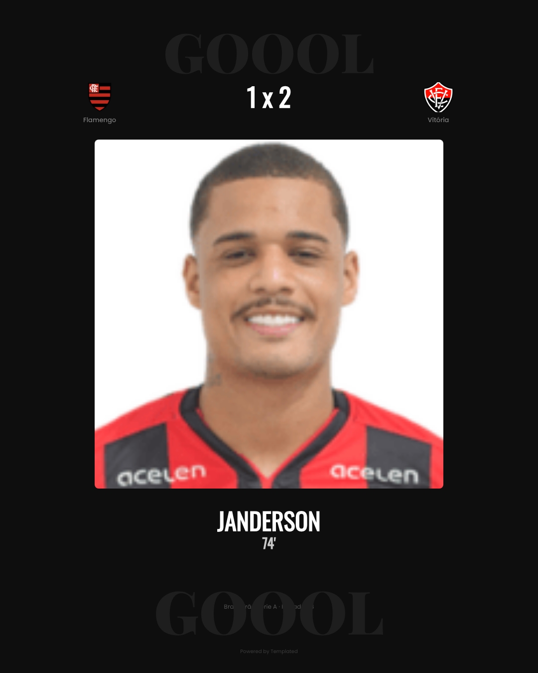 Janderson - Flamengo 1 x 2 Vitória