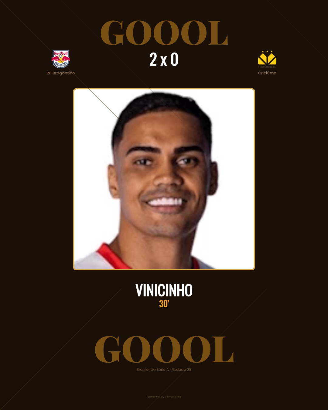 Vinicinho - RB Bragantino 2 x 0 Criciúma